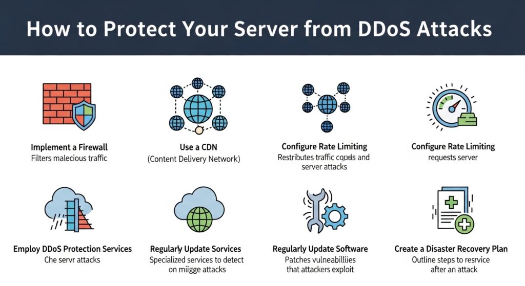How to Protect Your Server from DDoS Attacks
